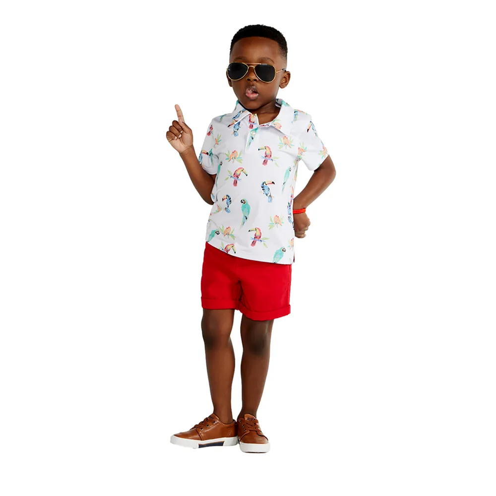 Chubbies Dude Wheres Macaw Kids Polo Hawthorn Mall